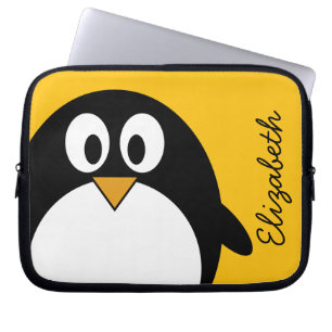 Niedlicher und moderner CartoonPenguin Laptopschutzhülle