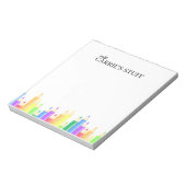 Niedlicher und Personalisierter Lehrer Notizblock (Rotiert)