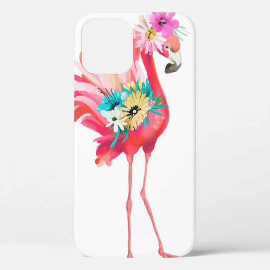 Niedlicher und schöner rosafarbener Flamingo-Mexic Case-Mate iPhone Hülle (Rückseite)