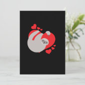 Niedlicher und schöner Valentinstag Einladung (Stehend Vorderseite)