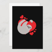 Niedlicher und schöner Valentinstag Einladung (Vorne/Hinten)