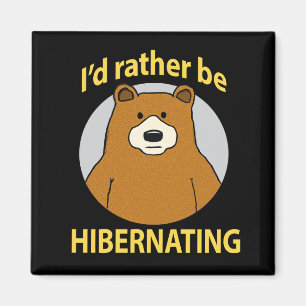 Niedlicher und sonniger Bär, der eher sonnig ist Magnet