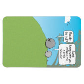 Niedlicher und sonniger kleiner Boulder Berg Piazz Magnet (Horizontal)