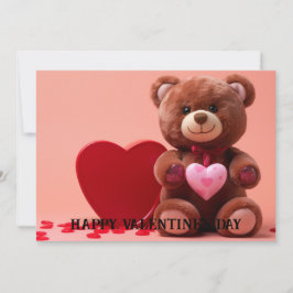 Niedlicher und sonniger Valentinstag für Kinder #3 Feiertagskarte