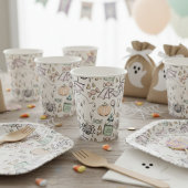 Niedlicher und süßer Halloween-Kindergeburtstag Pappbecher