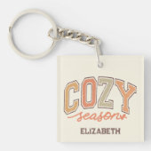 Niedlicher und süßer Herbst/Herbst 2 Schlüsselanhänger (Vorderseite)