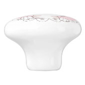 Niedlicher Unicat-Keramik Keramikknauf (Seitenansicht)