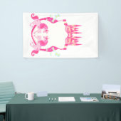 niedlicher Unicorn Banner (Messeveranstaltung)