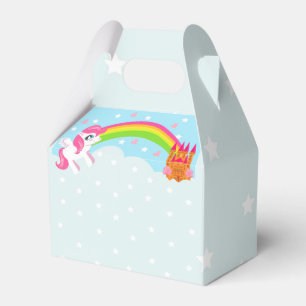niedlicher Unicorn Bevorzugungs-Kasten Geschenkschachtel