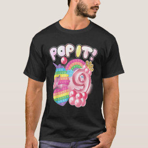Niedlicher Unicorn Fidget Toys Pop Es bin ich 9 Mä T-Shirt