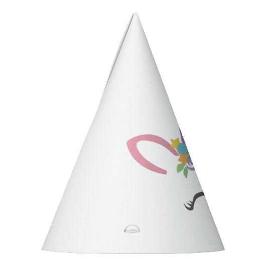Niedlicher Unicorn Partyhütchen (Links)
