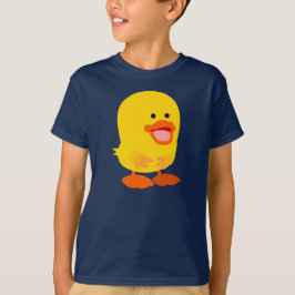 Niedlicher unschuldiger Cartoon Duckkinder T - Shi T-Shirt