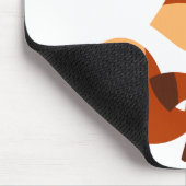 Niedlicher unschuldiger Cartoon Fox Mousepad (Ecke)