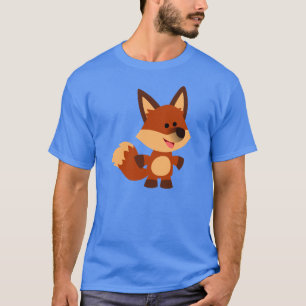 Niedlicher unschuldiger Cartoon Fox T - Shirt