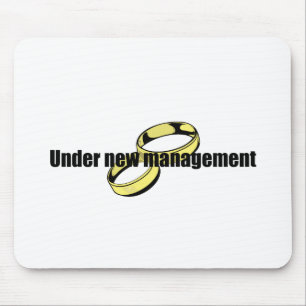 Niedlicher "unter neuem Management" Mousepad
