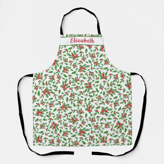 Niedlicher Urlaub Backen Weihnachten Weihnachten W Schürze (Vorderseite)