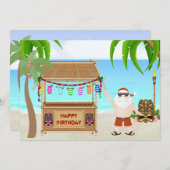 Niedlicher Urlaub in Santa Beach Einladung zum Geb (Vorne/Hinten)