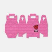 NIEDLICHER VALENTINENTAG ROTE HERZGABE GABLE FAVOR GESCHENKSCHACHTEL (Ungefaltet)