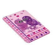Niedlicher Valentinmagnet mit Cartoon-Eule Magnet (Rechte Seite)
