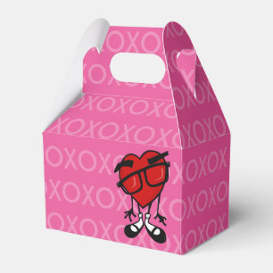 NIEDLICHER VALENTINS TAG ROTES HERZGABENFÖRDERFEL GESCHENKSCHACHTEL