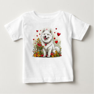 Niedlicher Valentinstag Baby T-shirt