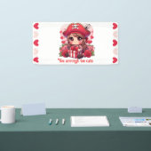 Niedlicher Valentinstag Banner (Messe)
