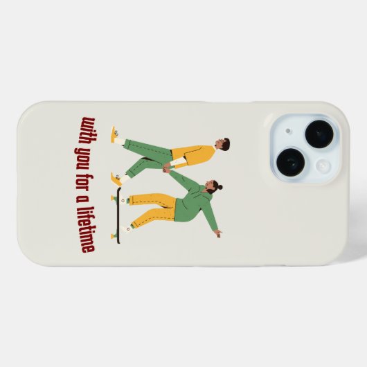 Niedlicher Valentinstag Case-Mate iPhone Hülle (Rückseite (Horizontal))