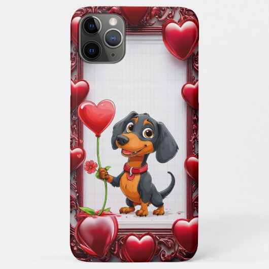 Niedlicher Valentinstag Case-Mate iPhone Hülle (Rückseite)