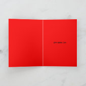 Niedlicher Valentinstag Dankeskarte (Innenseite)