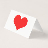 Niedlicher Valentinstag des Roten Herzens 2023 - B (Rückseite)