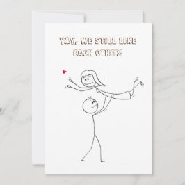 niedlicher Valentinstag Feiertagskarte