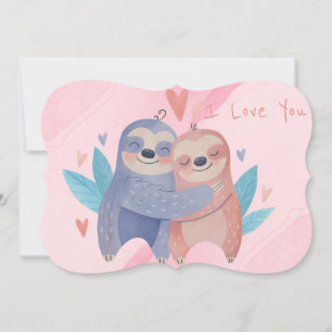 Niedlicher Valentinstag Feiertagskarte