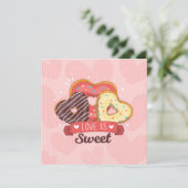 Niedlicher Valentinstag Feiertagskarte (Stehend Vorderseite)