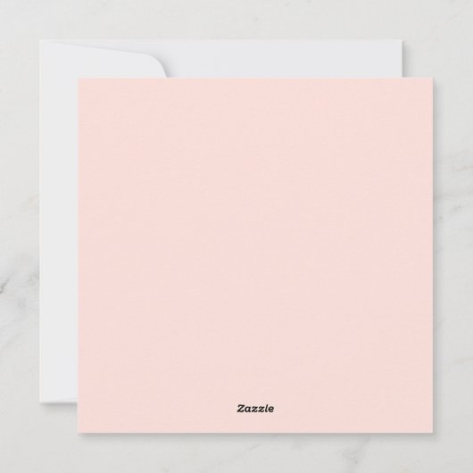 Niedlicher Valentinstag Feiertagskarte (Rückseite)