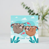 Niedlicher Valentinstag Feiertagskarte (Stehend Vorderseite)