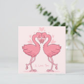 Niedlicher Valentinstag Feiertagskarte (Stehend Vorderseite)