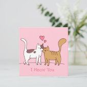 Niedlicher Valentinstag Feiertagskarte (Stehend Vorderseite)