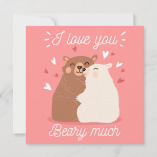 Niedlicher Valentinstag Feiertagskarte