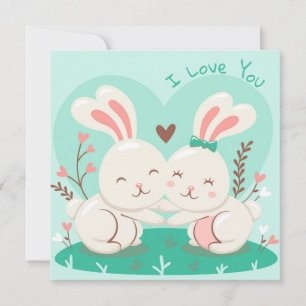 Niedlicher Valentinstag Feiertagskarte
