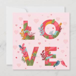 Niedlicher Valentinstag Feiertagskarte