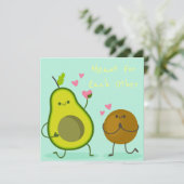 Niedlicher Valentinstag Feiertagskarte (Stehend Vorderseite)