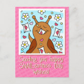 Niedlicher Valentinstag | Feiertagspostkarte (Vorderseite)