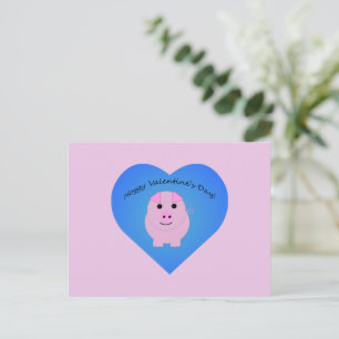 Niedlicher Valentinstag Feiertagspostkarte