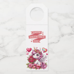 Niedlicher Valentinstag Flaschenanhänger