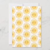 Niedlicher Valentinstag für gelbe Sonnenschutzmitt (Rückseite)