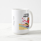 Niedlicher Valentinstag für Paare und Freunde Kaffeetasse (VorderseiteRechts)