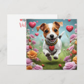 Niedlicher Valentinstag Grußkarte (Vorne/Hinten)
