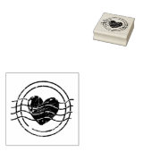 Niedlicher Valentinstag Gummistempel (Stempel)