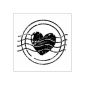 Niedlicher Valentinstag Gummistempel (Prägung)