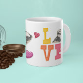 Niedlicher Valentinstag Havanese Hund Lover Kaffeetasse